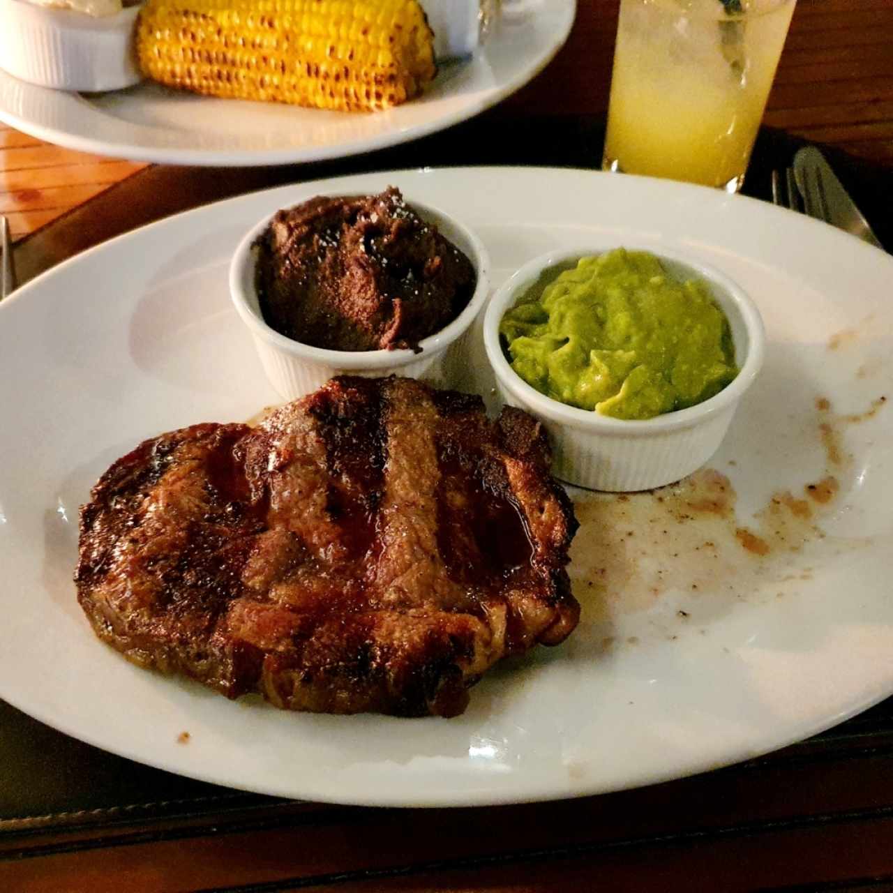 Ojo de bife (Ribeye steak). 8 oz.