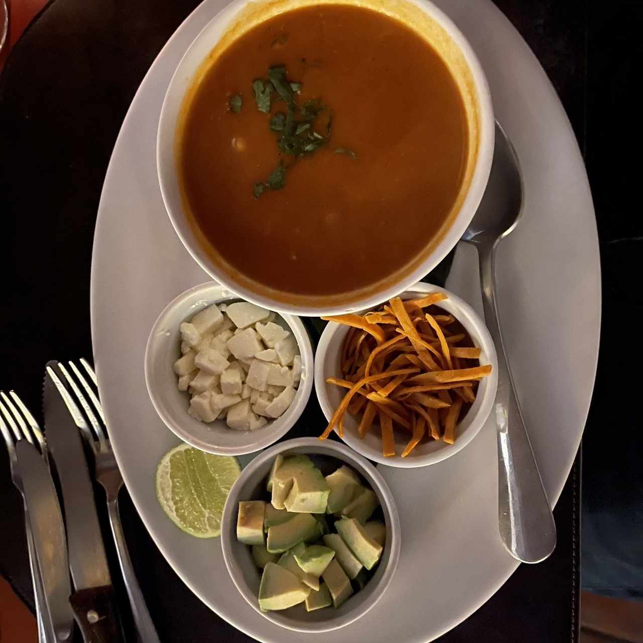 Sopa de tortilla