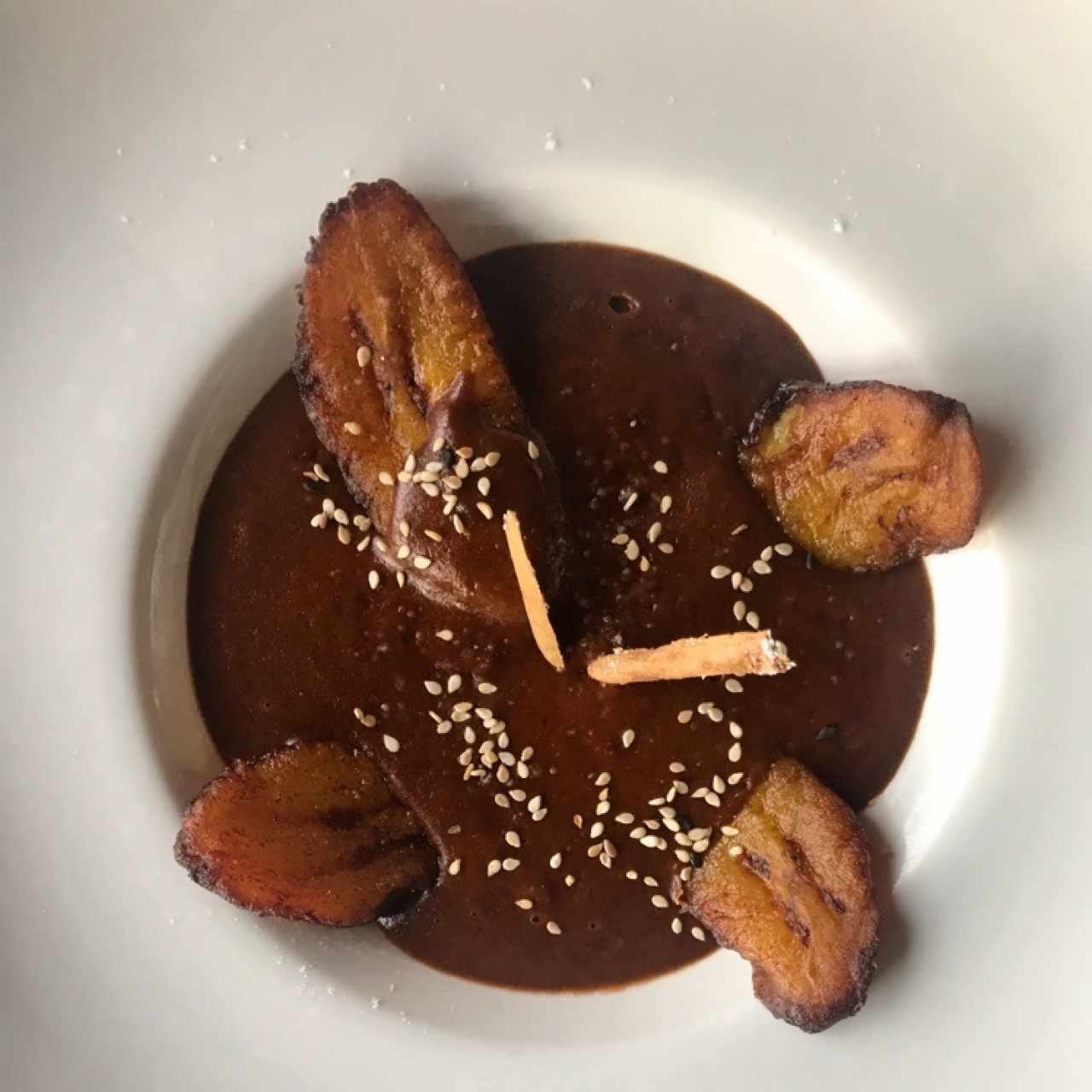 Plátanos en Mole