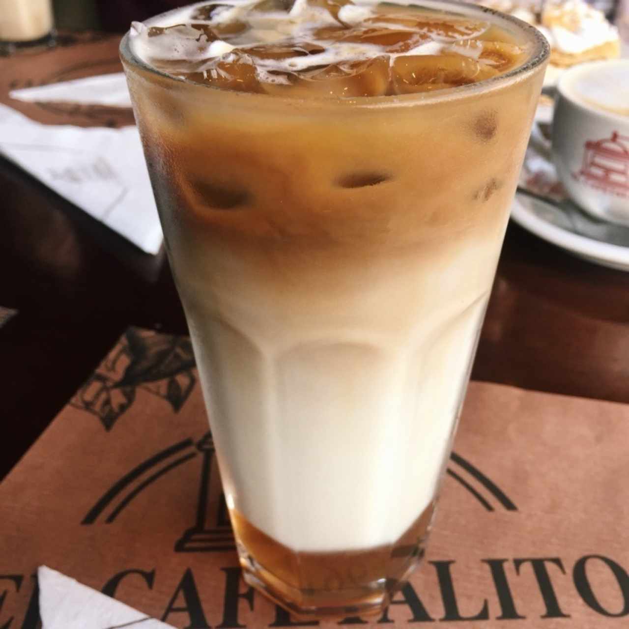 Pumpkin Pie Iced Coffe