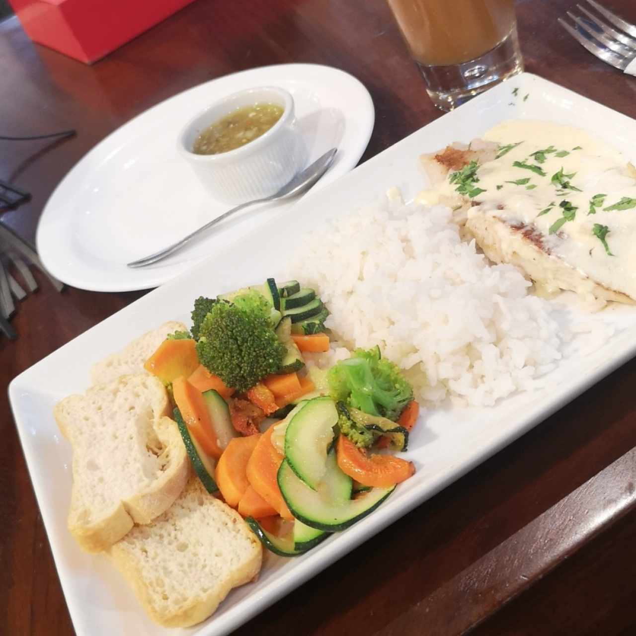 tilapia con salsa de limón