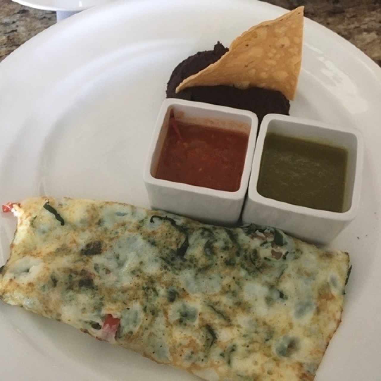 Omelette de claras