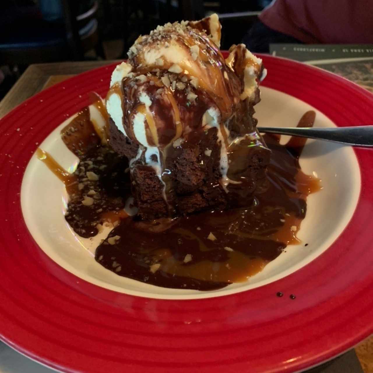 Double Chocolate Fudgy Brownie