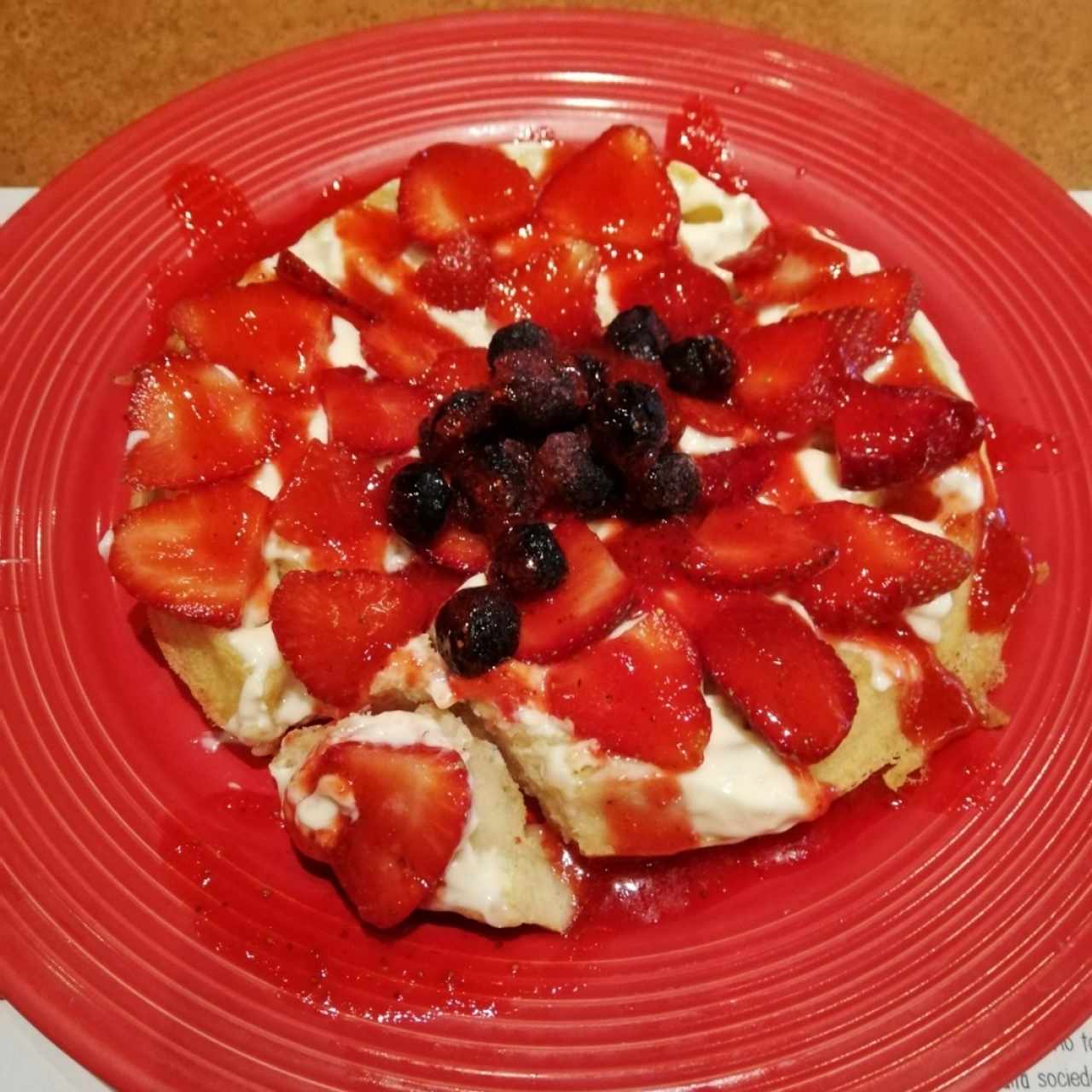 Bears 'n' Berries Waffle