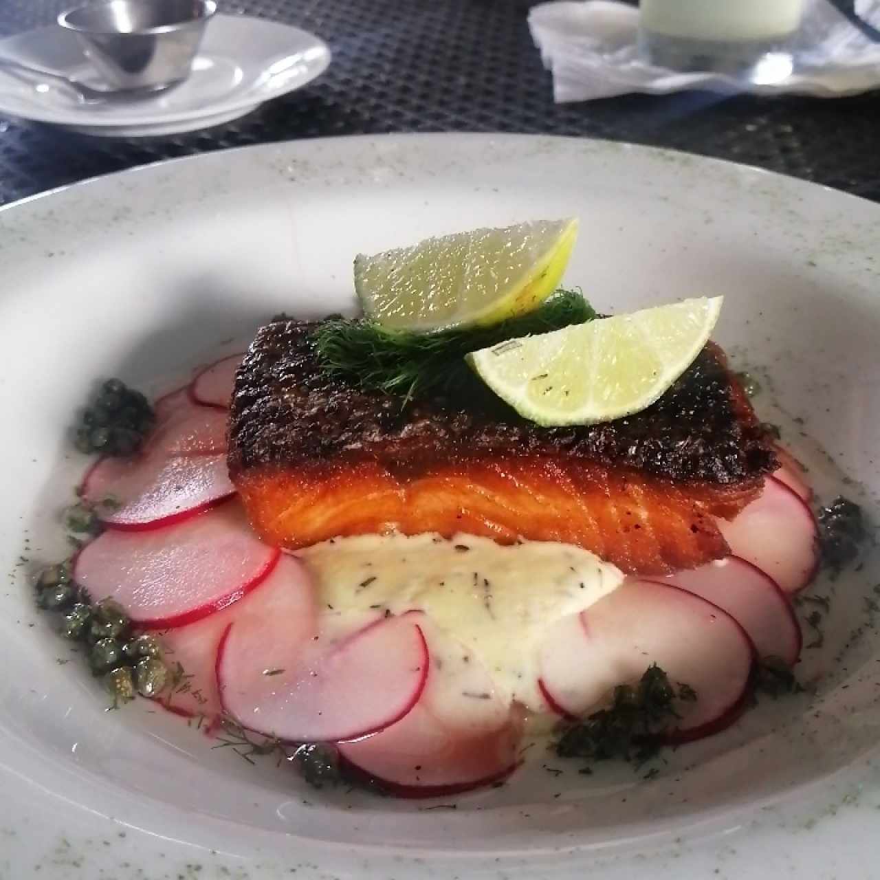 Antipasti - SALMONE ALLA GRIGLIA