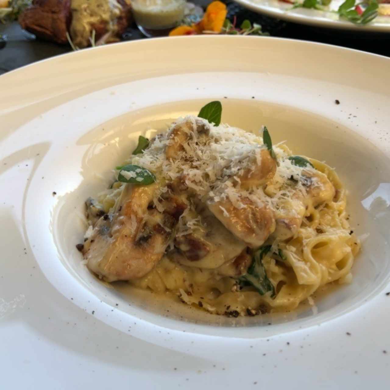 Pasta salsa blanca 