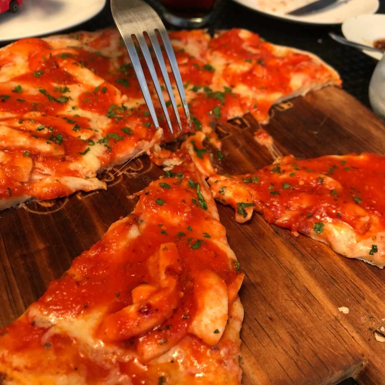 pizza de calamar
