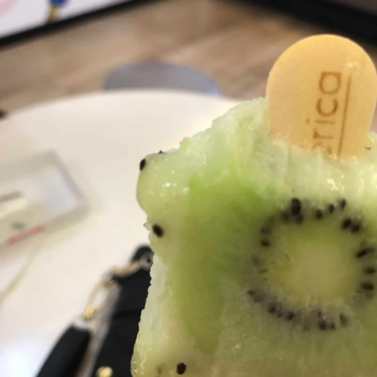 helado de Kiwi ñam