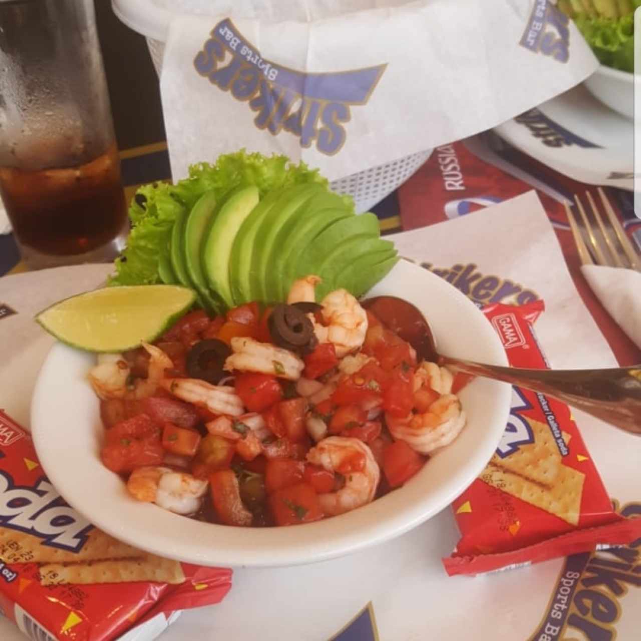 ceviche de camarón