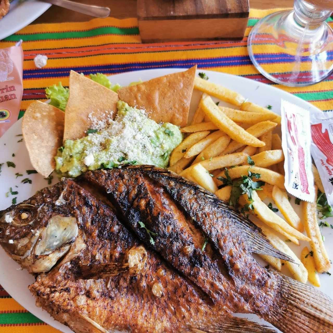 Mojarra frita