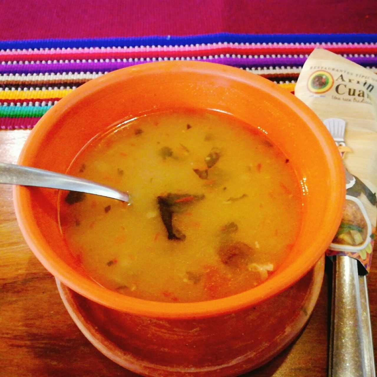 Sopita de cortesía