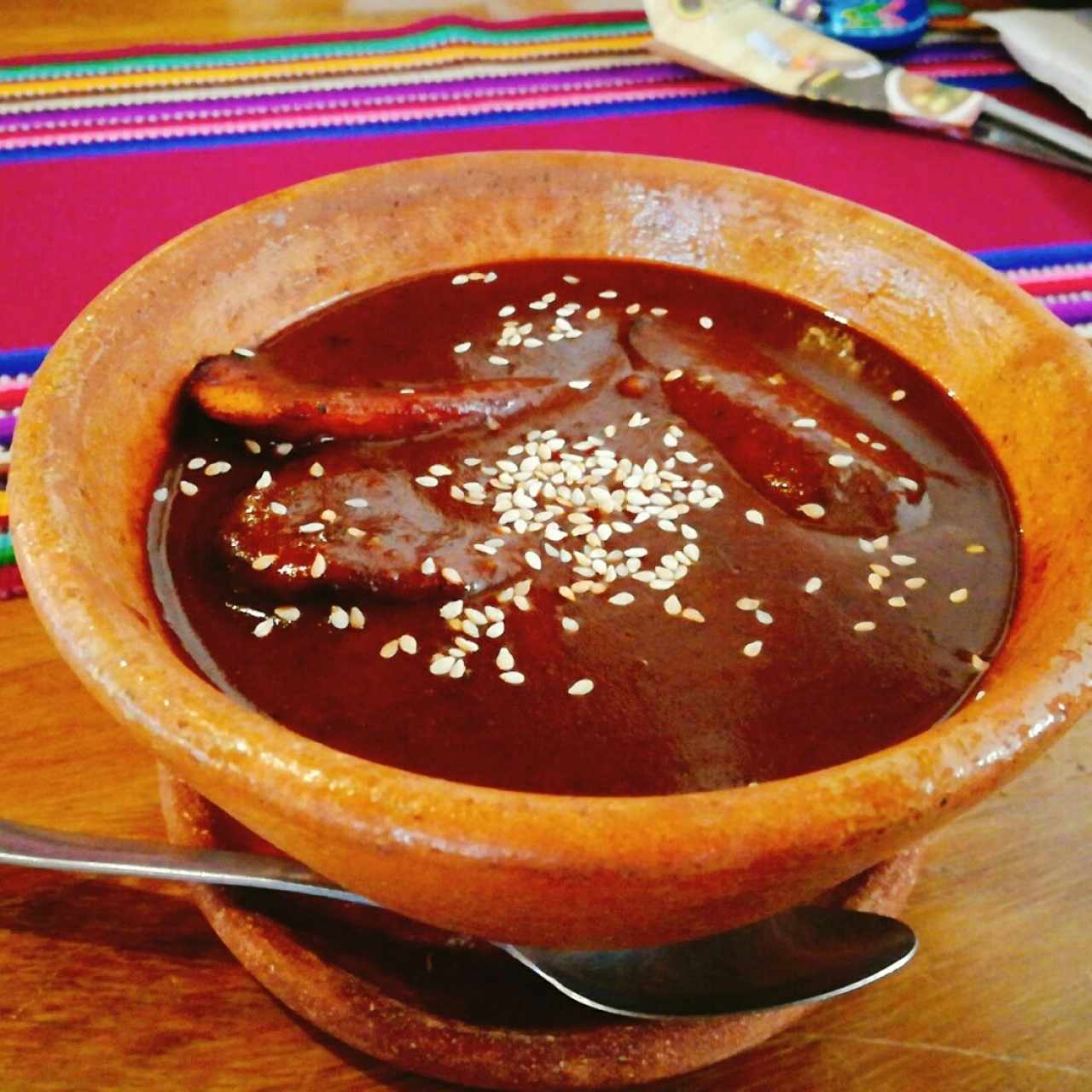 Plátanos en Mole