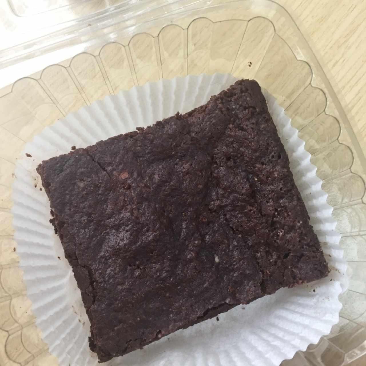 Brownie vegano