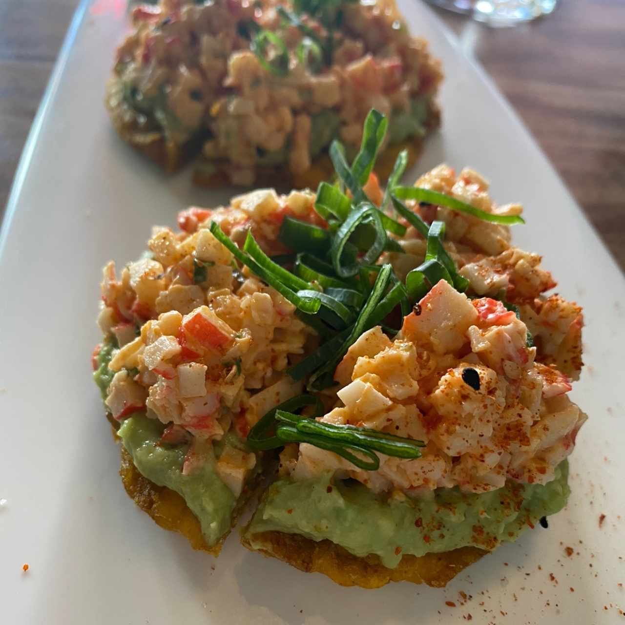 Loco Crab Tostones