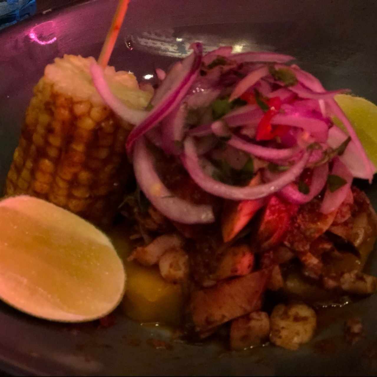 pulpo anticuchero