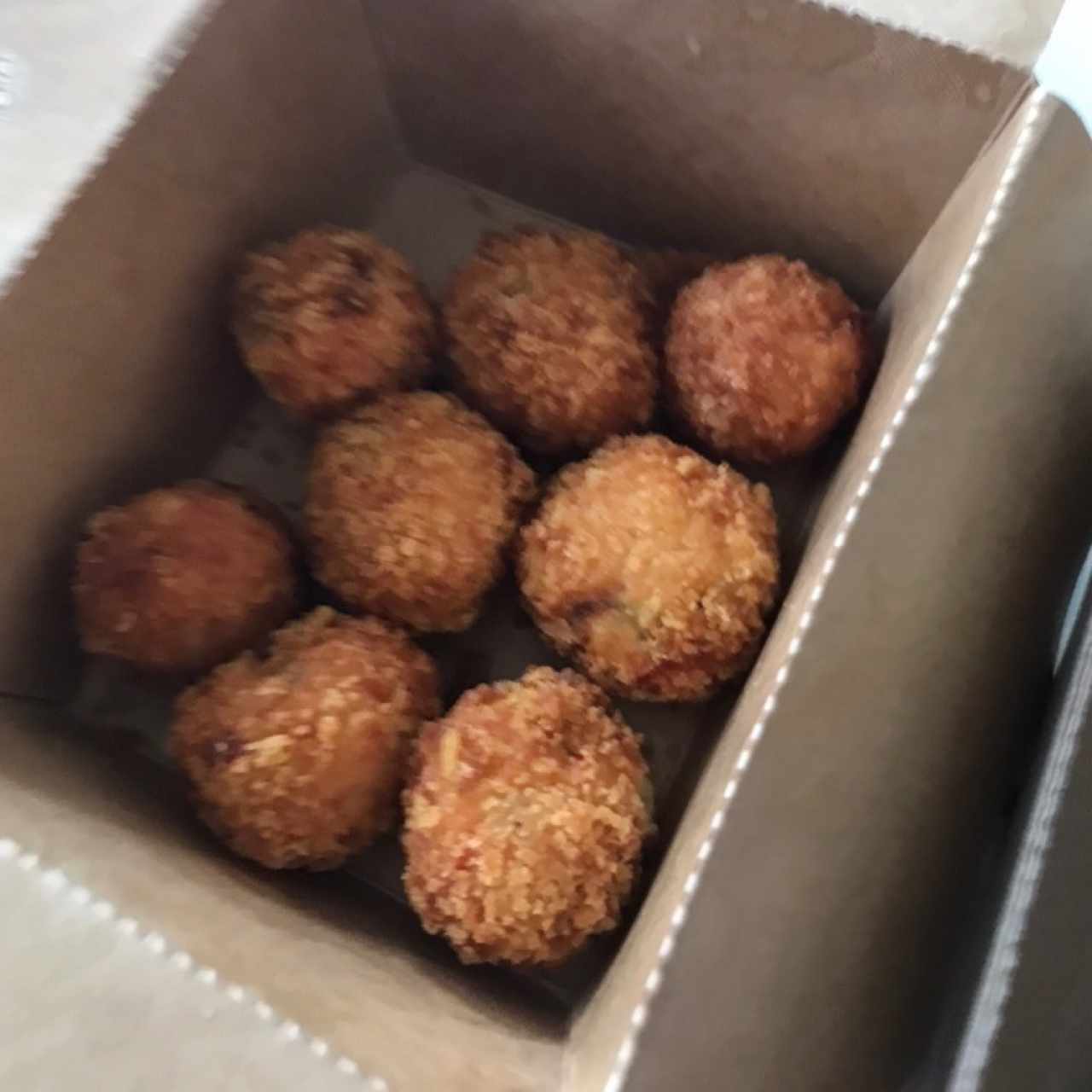 croquetas de cangrejo y queso 