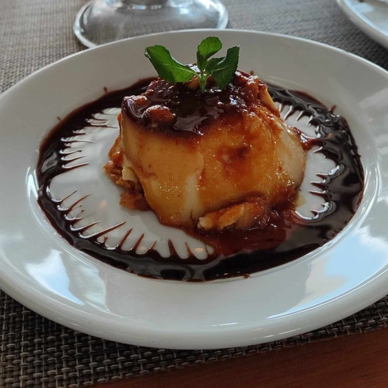 Flan de queso