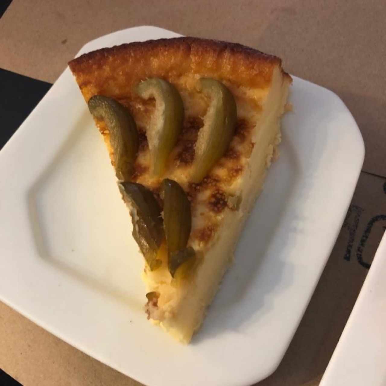 Pastel de Queso con Higos