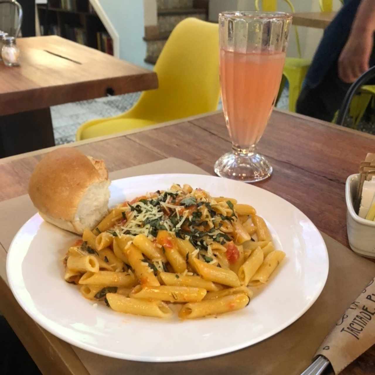 Almuerzo del dia Pasta 