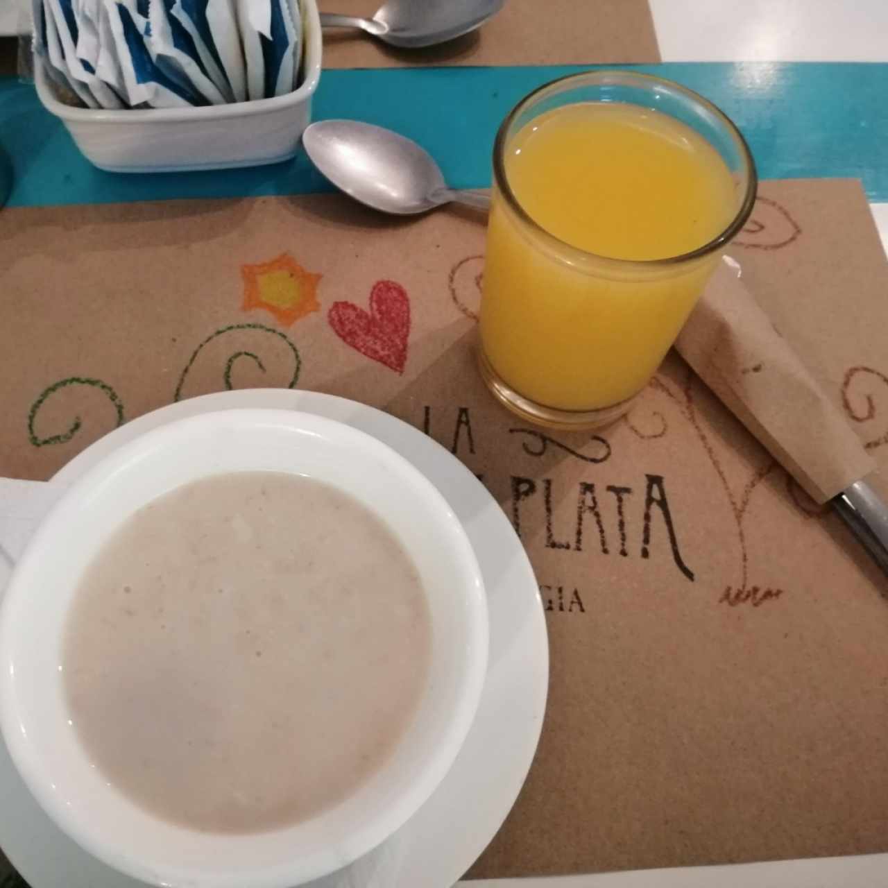 entrada de desayuno