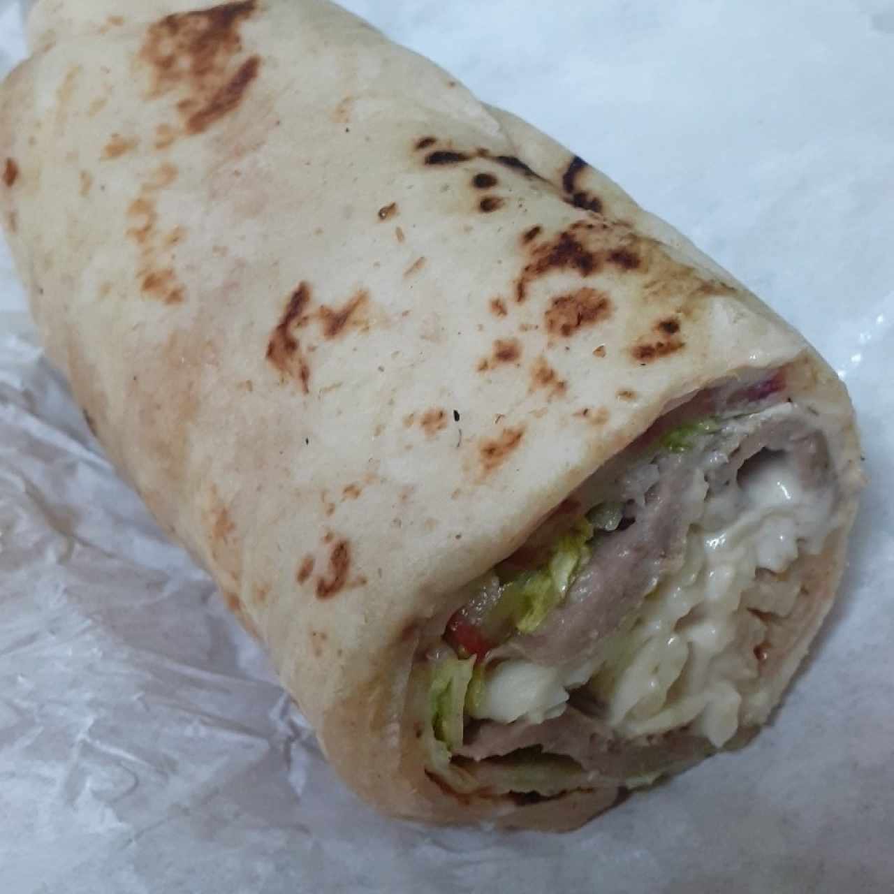 shawarma de cordero