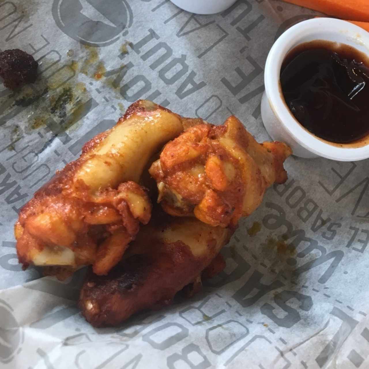 alitas de pollo