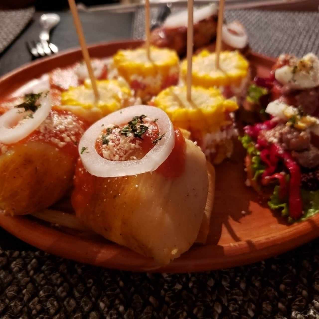 samplers de sabores Guatemaltecos