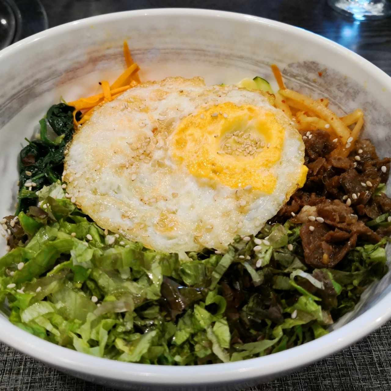 Especialidades - Bibimpap de Res