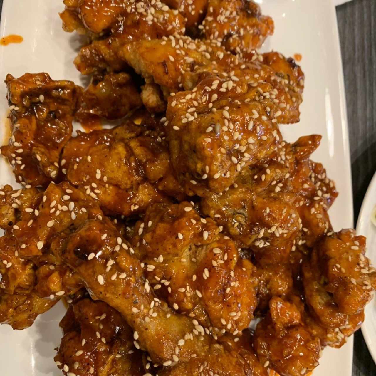Pollo Coreano en Salsa Agridulce