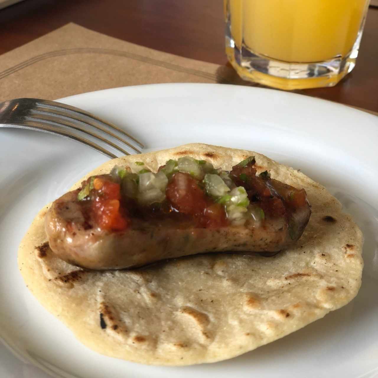 Entrada de longaniza 