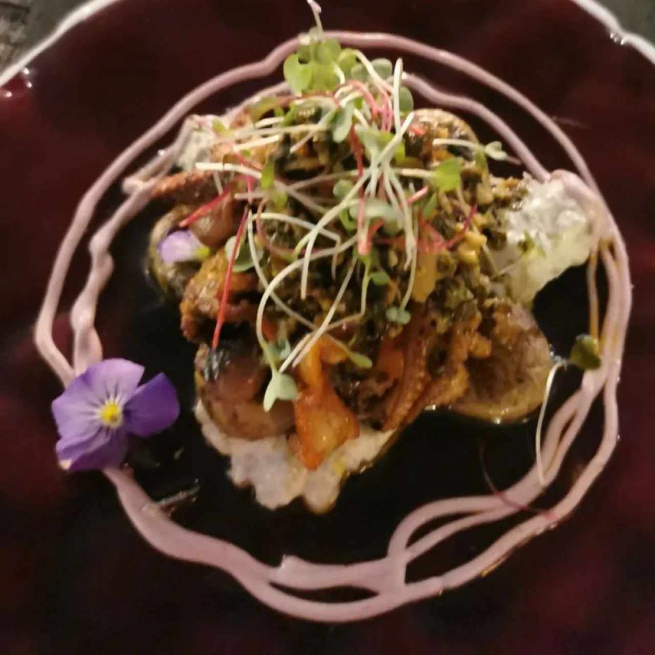 ensalada de mariscos 