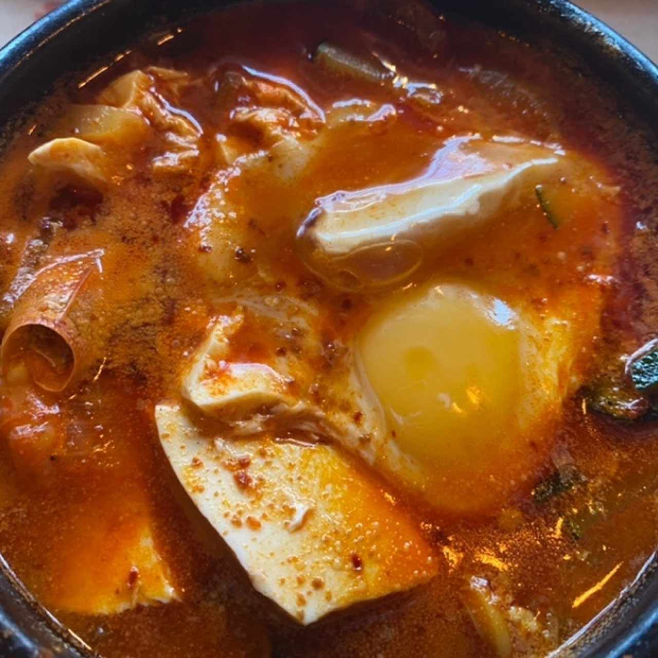Sun Dun sopa de tofu y mariscos 