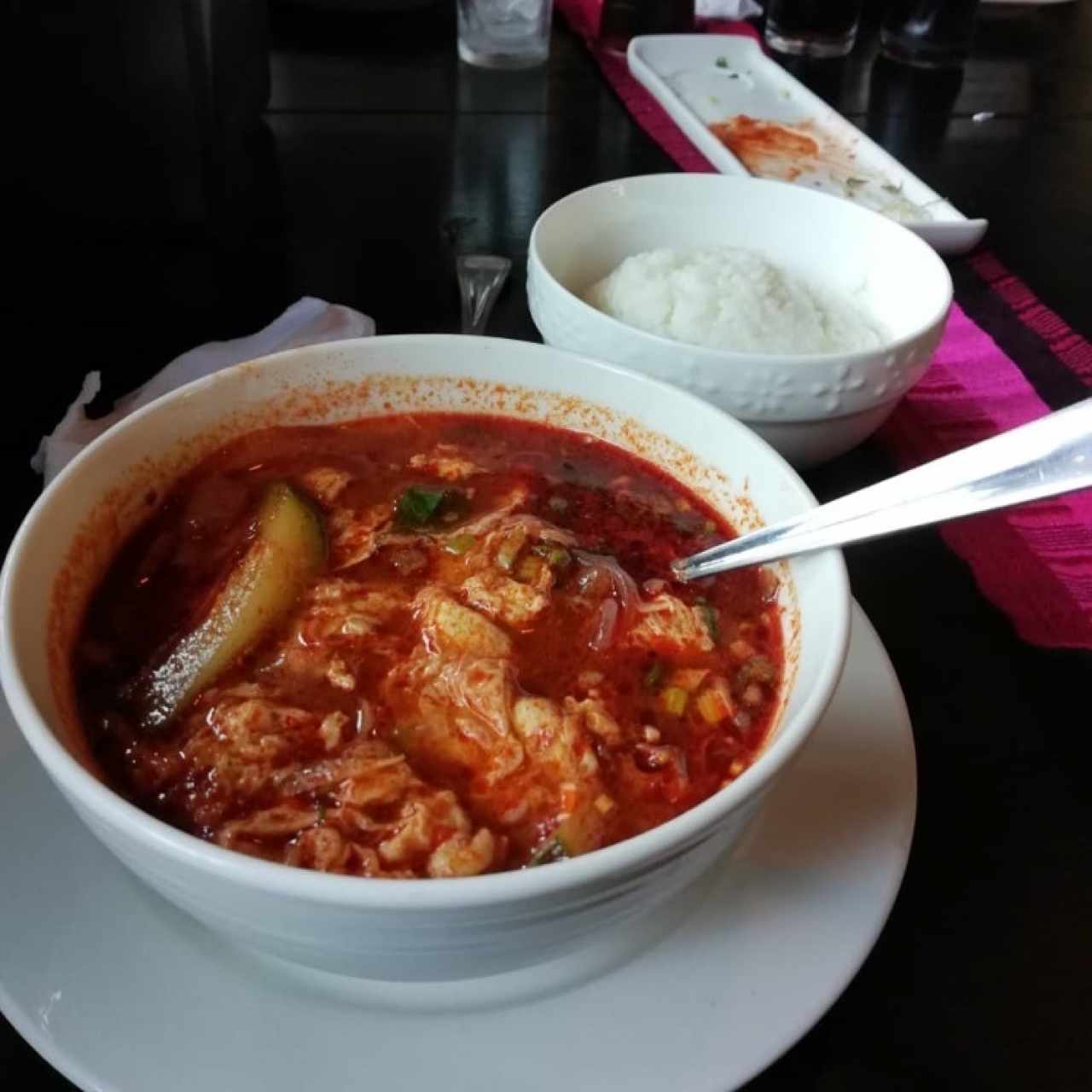sopa picante