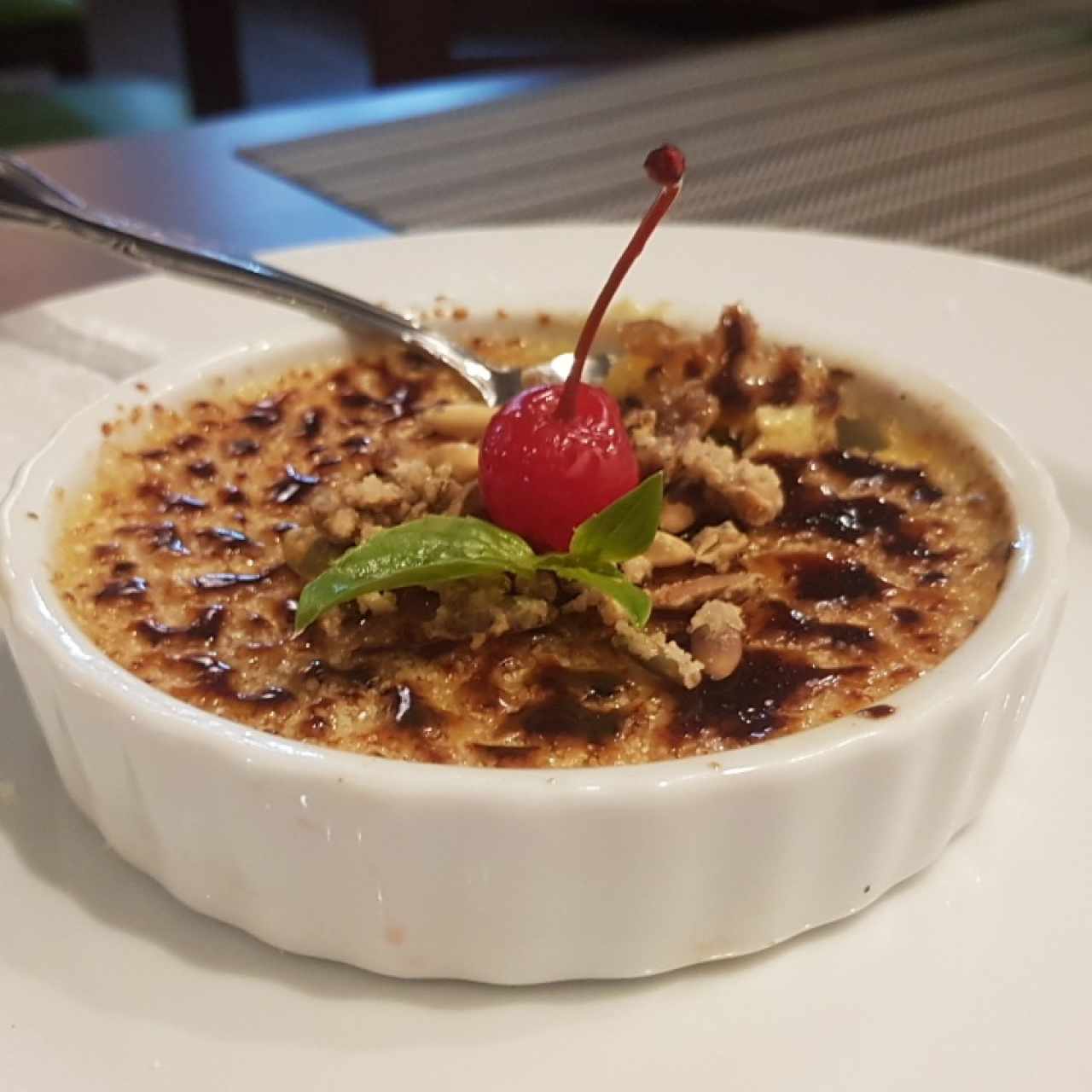 creme brulee de chilacayote