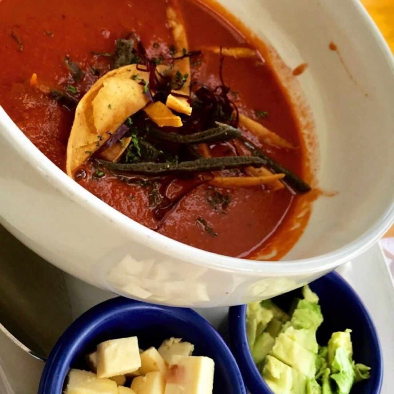 Sopa de tortilla