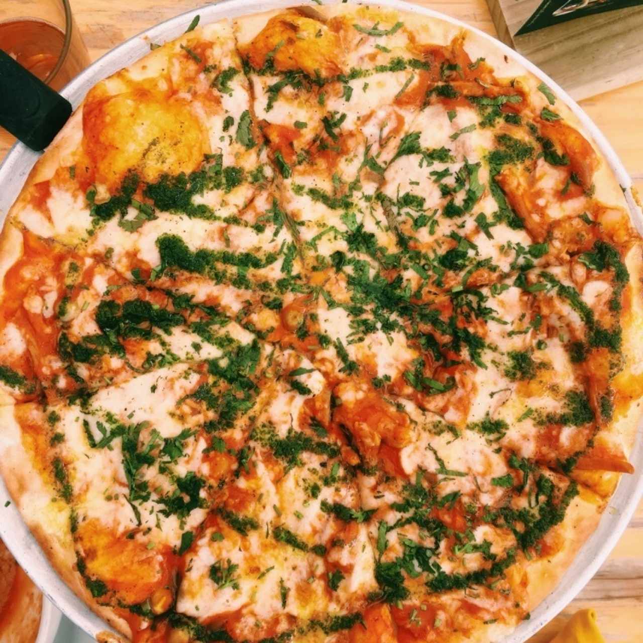 Pizza de Hilachas