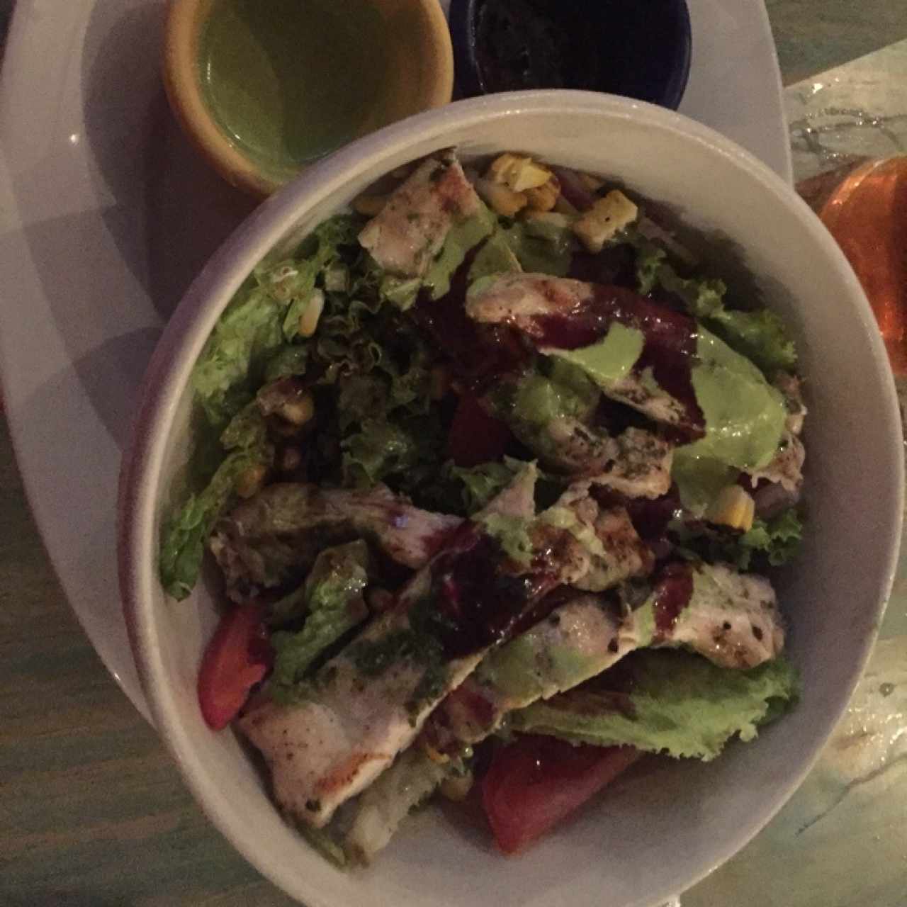 Ensalada Mixta con pollo