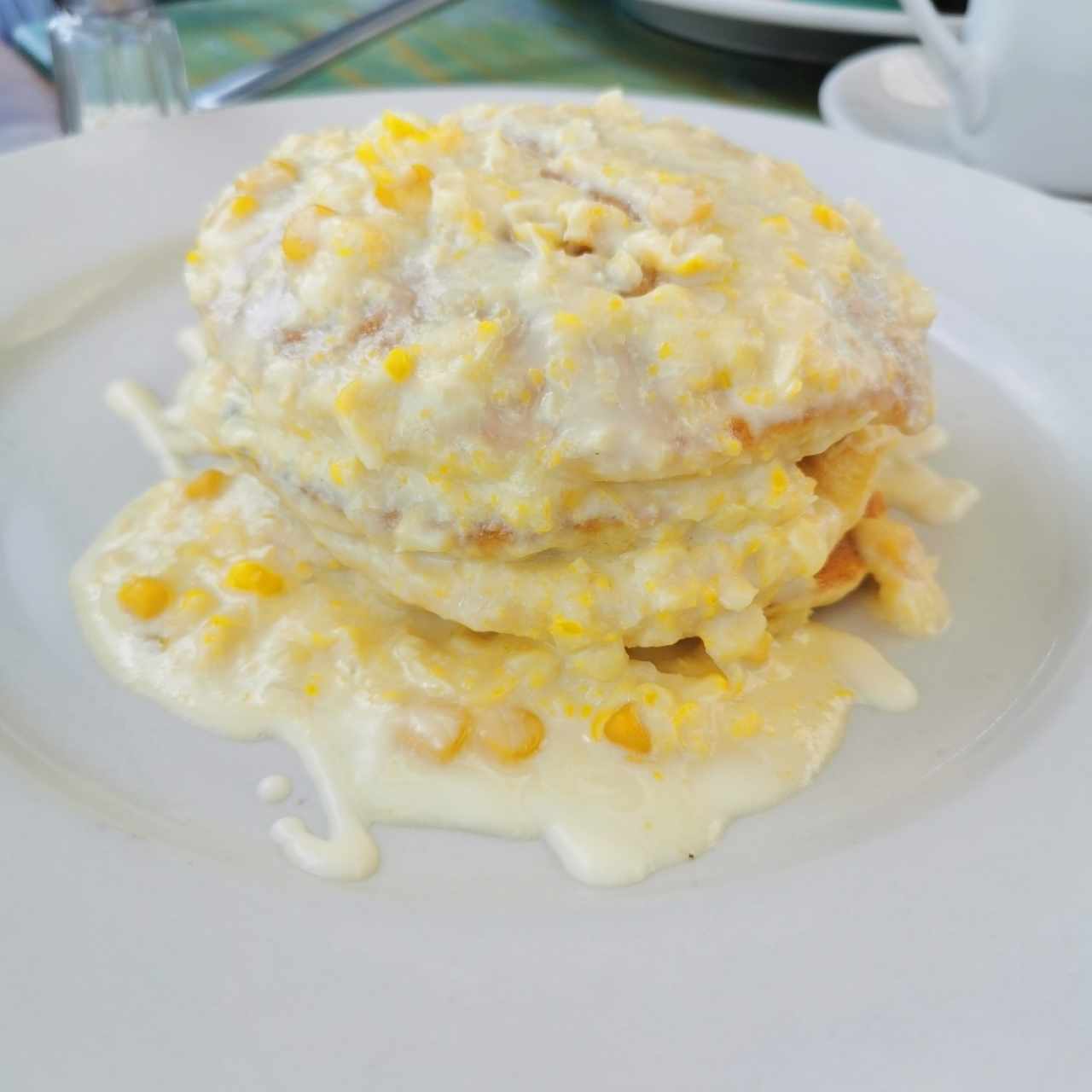 Panqueques de elote (de la temporada) 