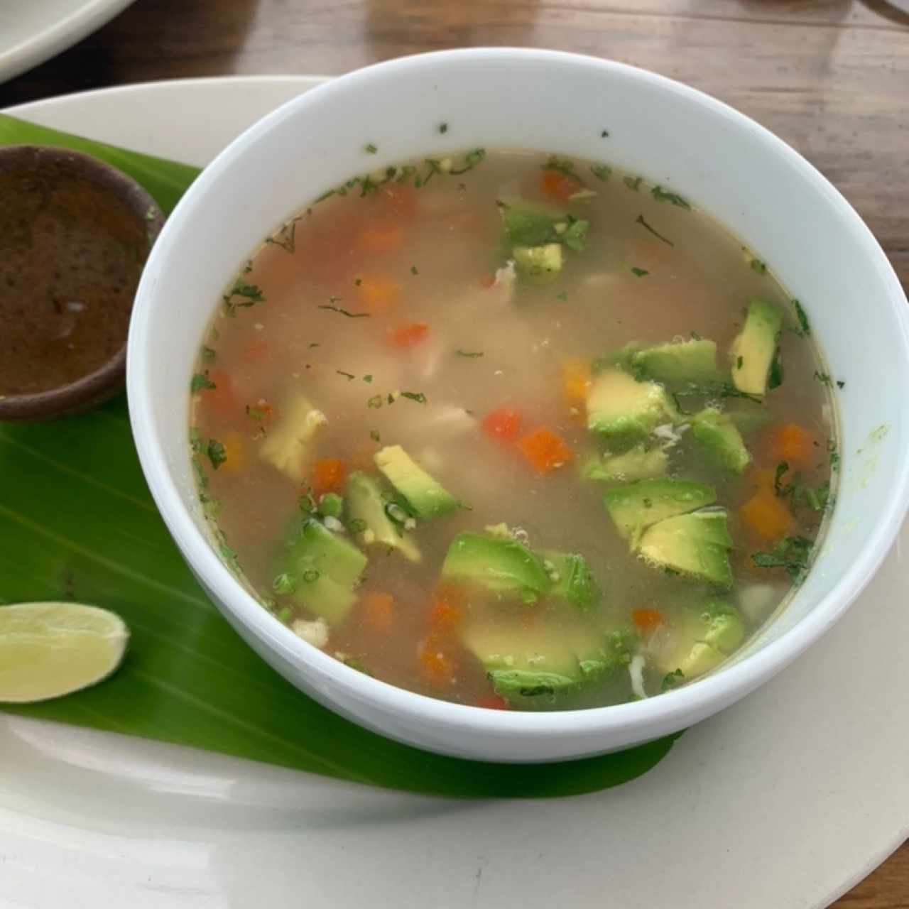 Sopa de pollo