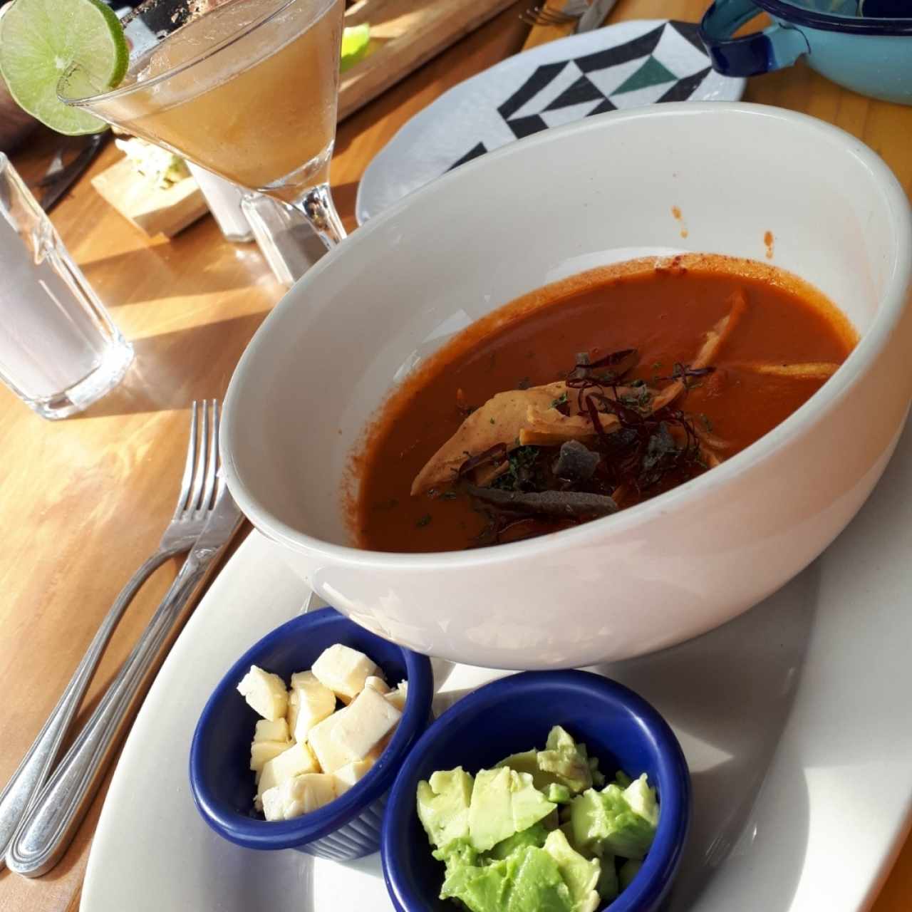 Sopa de tortilla buenísima!!!