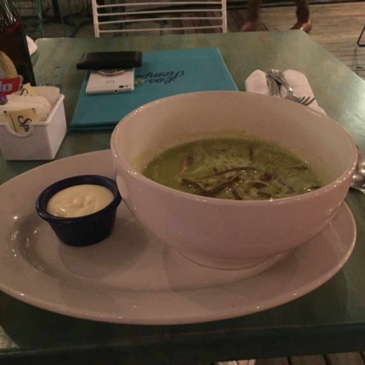 Sopa de aguacate