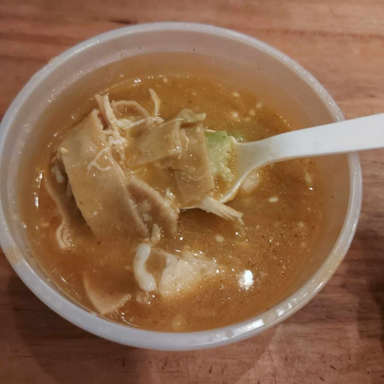 Sopa de tortilla
