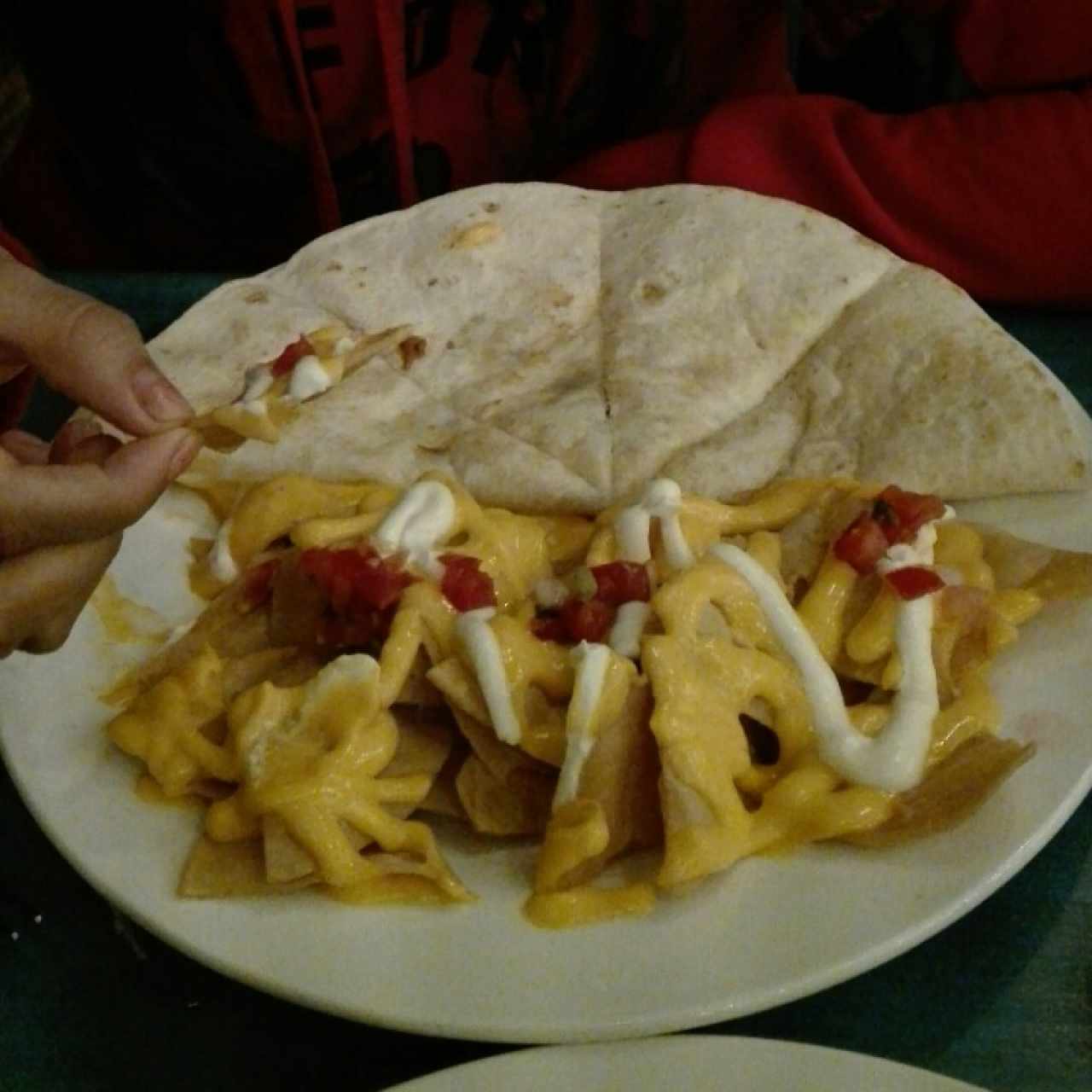 quesadilla de pollo