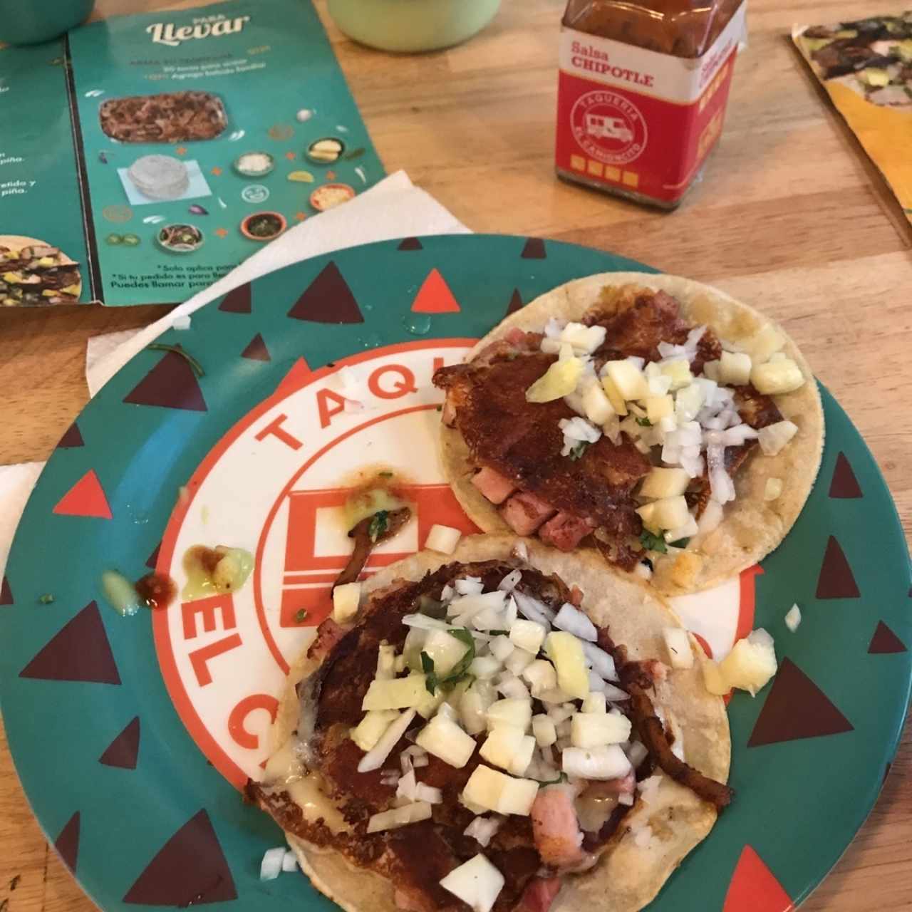 Taco Menú - Taqueso