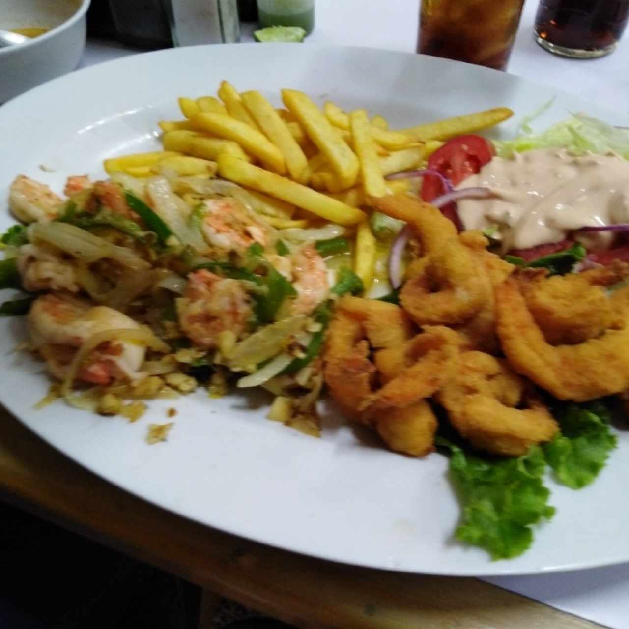 Especialidades - Camarones Mixto