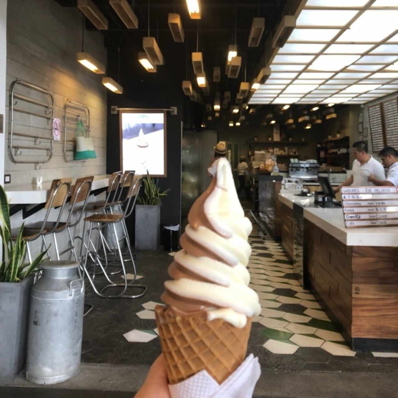 twist chocolate y vainilla