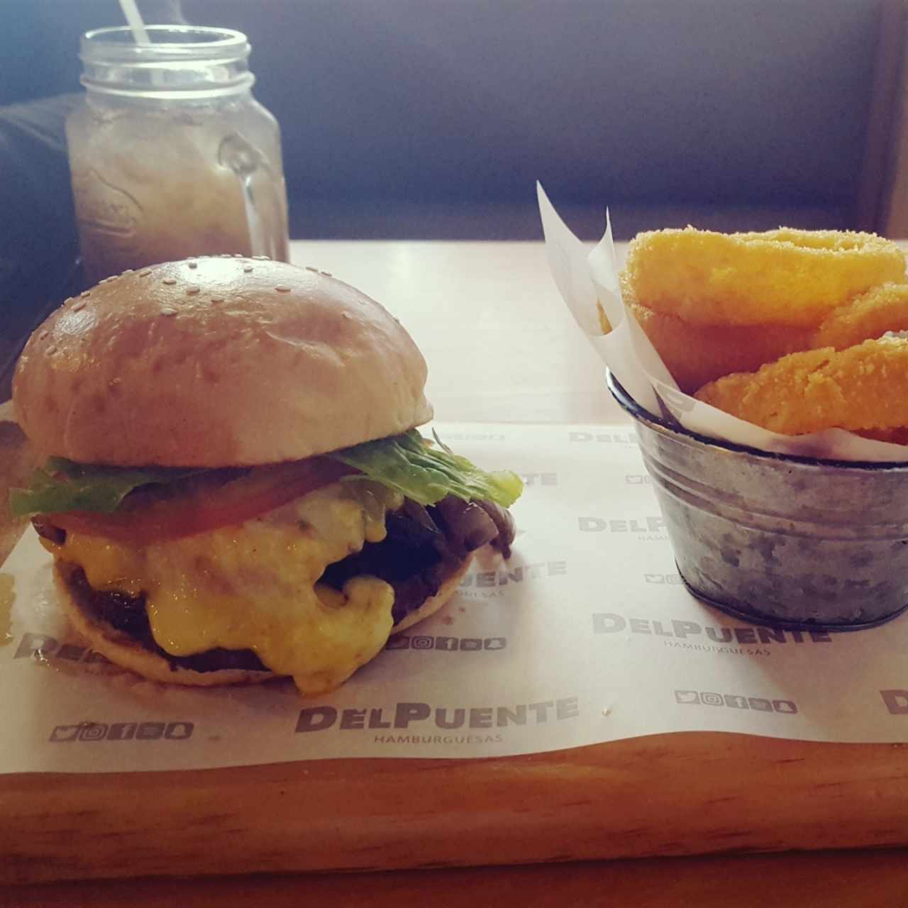 hamburguesa 4 quesos 