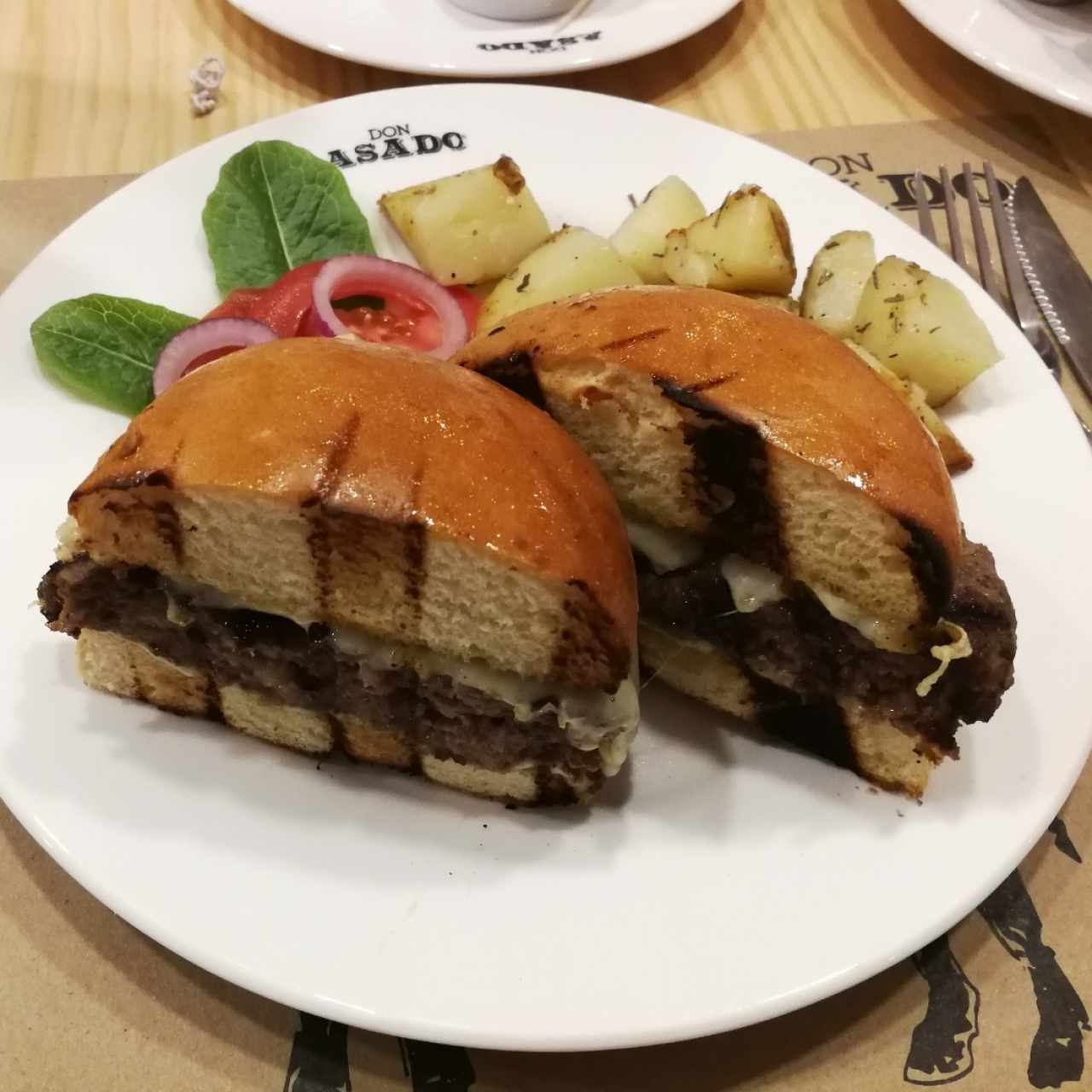 HAMBURGUESA LA DE DOS