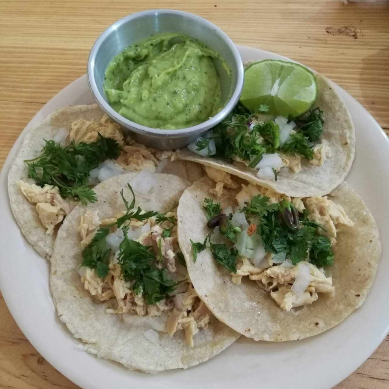 tacos de pollo