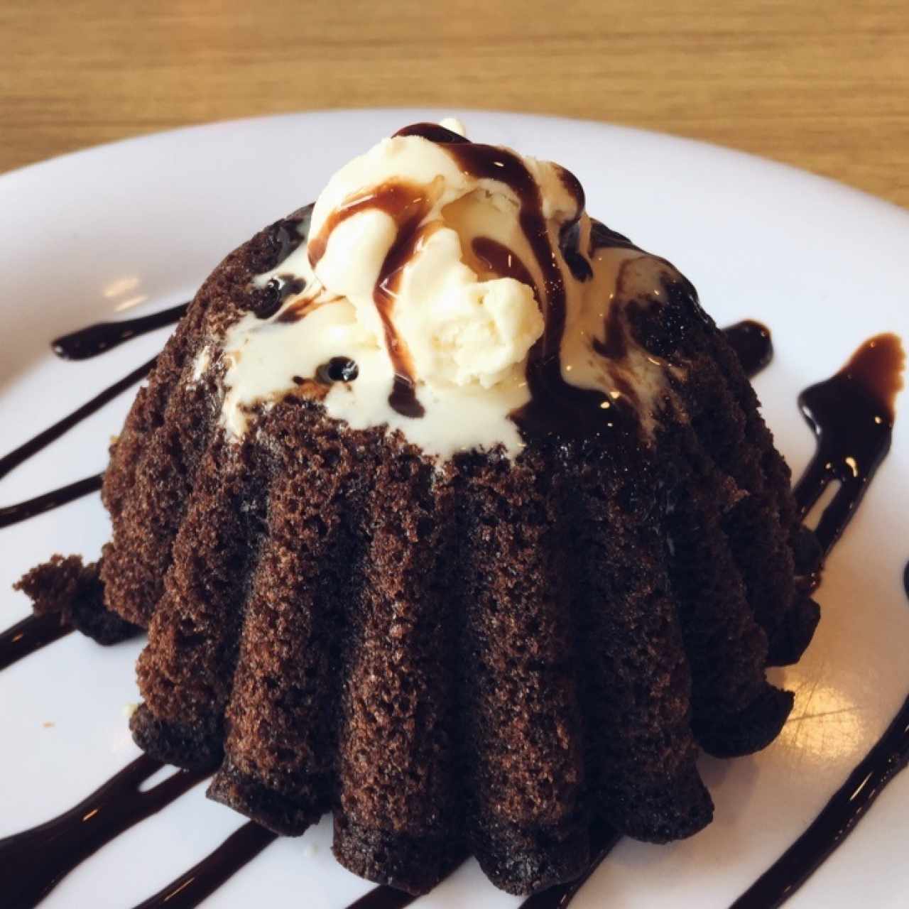 volcan de chocolate